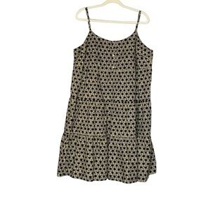 Levi’s tan and black floral star sundress. Size 1X‎
